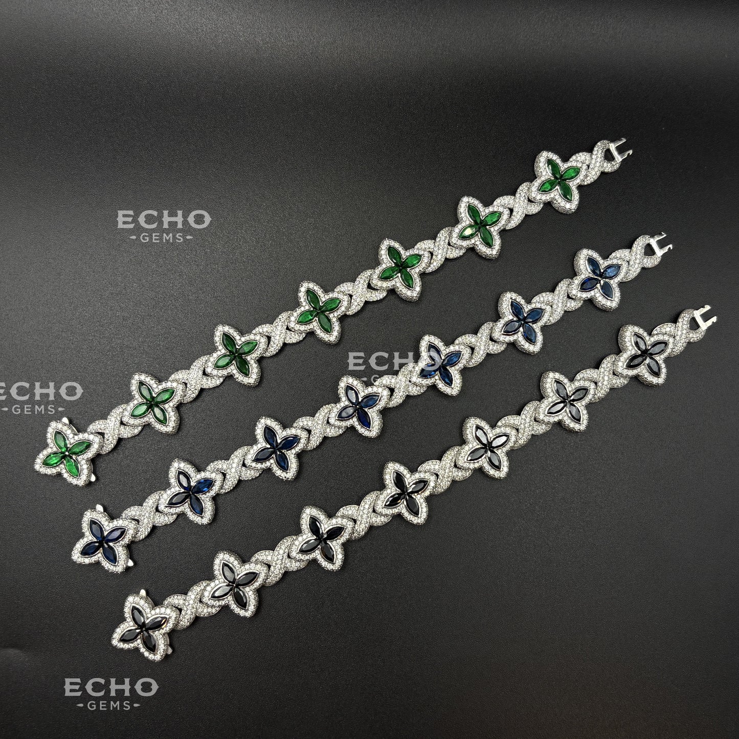 Vibrant Floral Bracelet | 925 Sterling Silver Bloom Design | Boho Chic Gift for Her