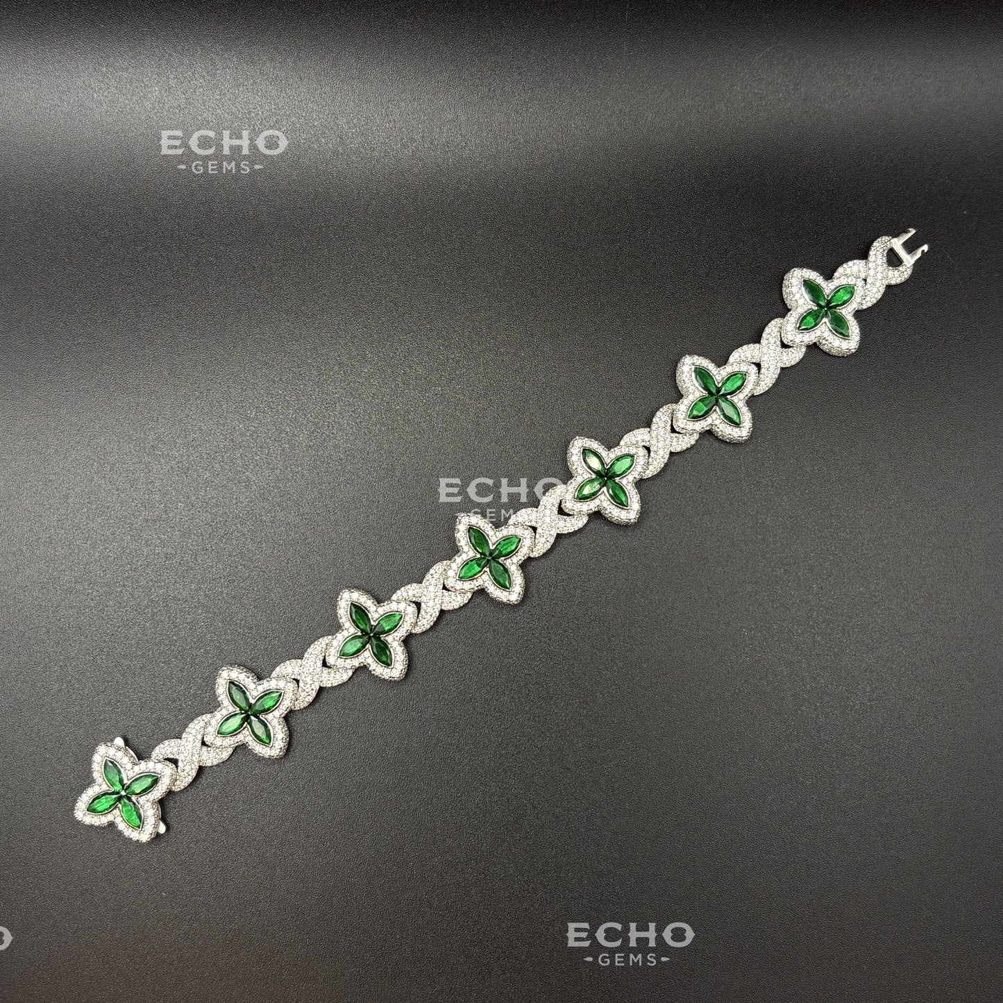 Vibrant Floral Bracelet | 925 Sterling Silver Bloom Design | Boho Chic Gift for Her