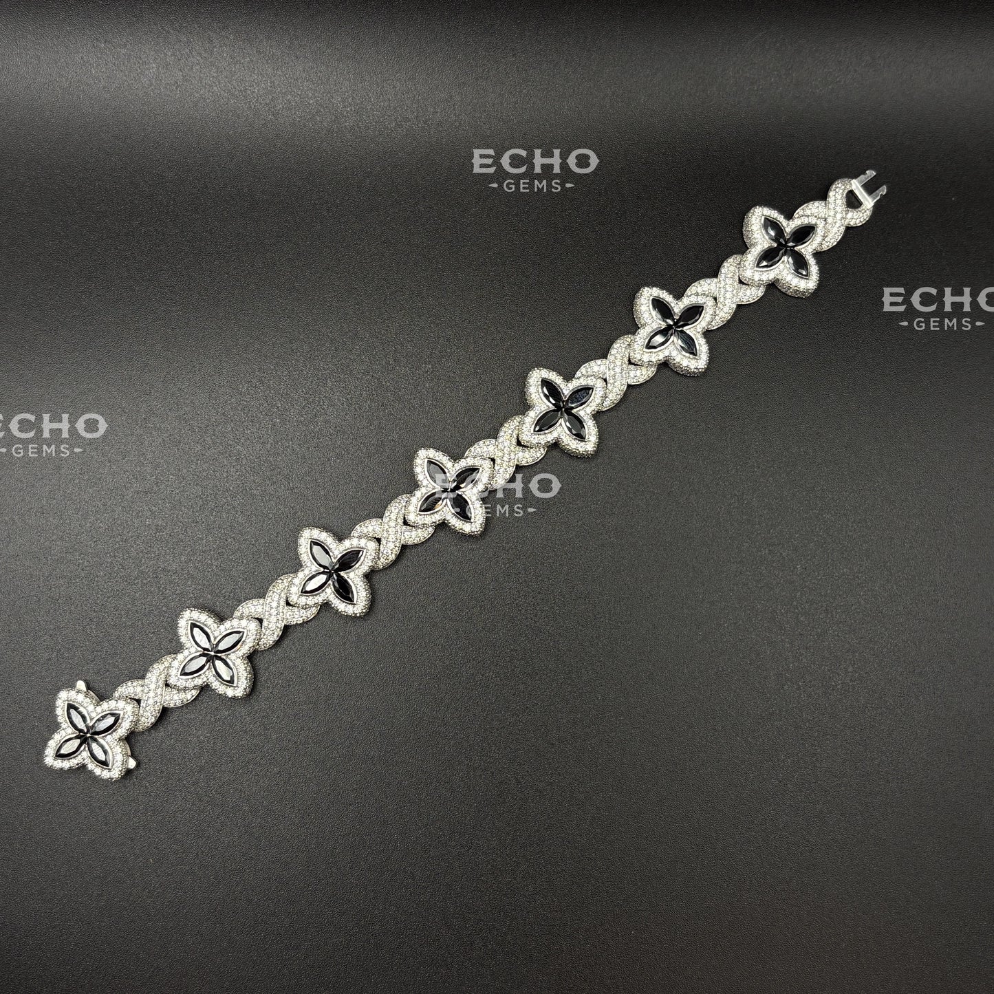 Vibrant Floral Bracelet | 925 Sterling Silver Bloom Design | Boho Chic Gift for Her