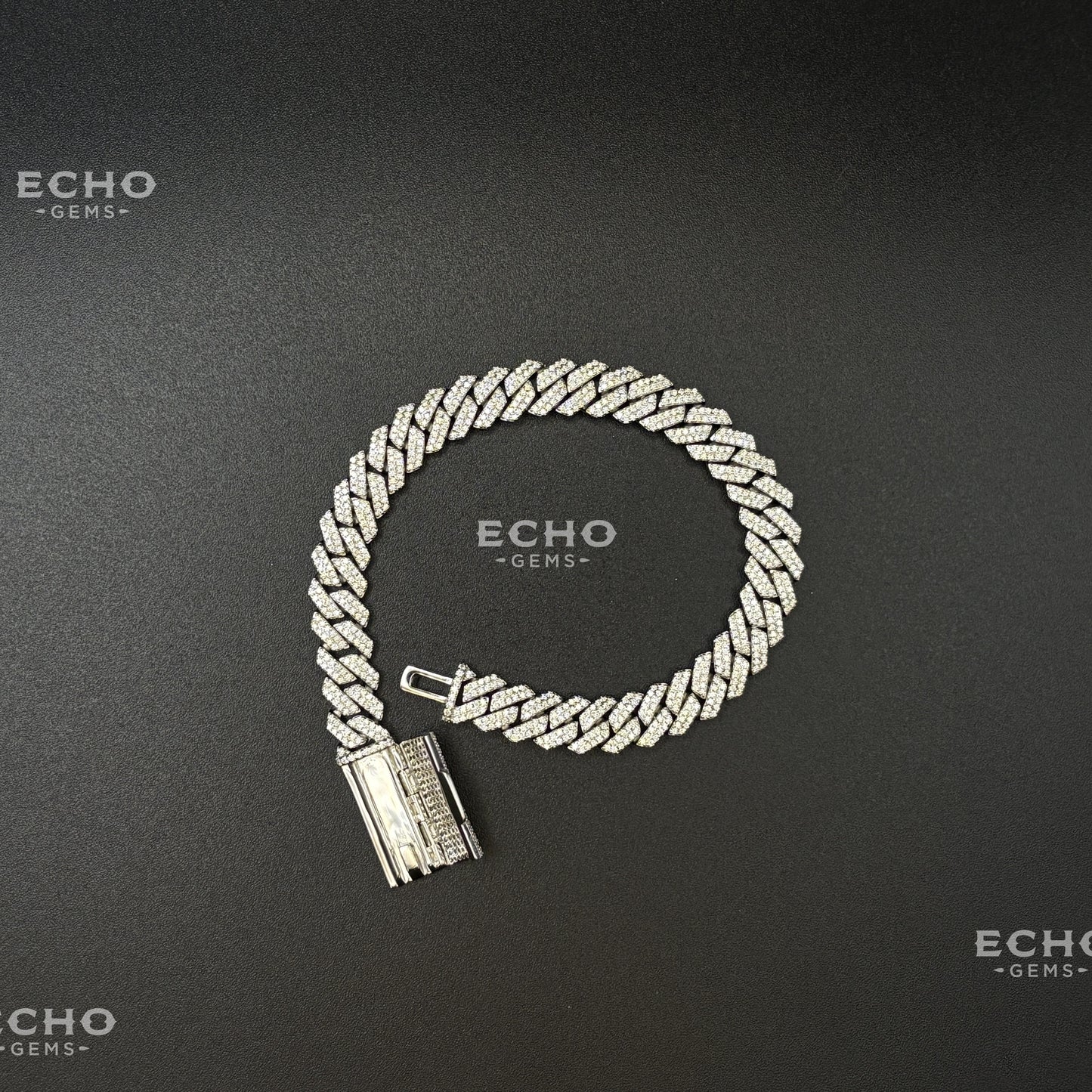 Cuban Bracelet β Solid 925 Sterling Silver | 6mm to 20mm | Classic Iced Out Chain | Luxury Hip-Hop Jewelry