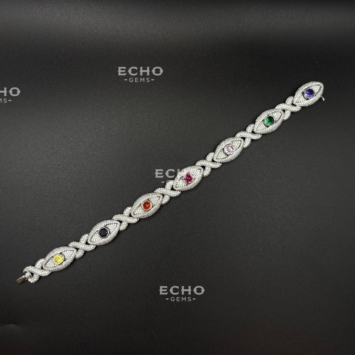 Mystical Eye Bracelet with Unique Color Options | Protection Jewelry | Adjustable Fit | Boho Spiritual Gift