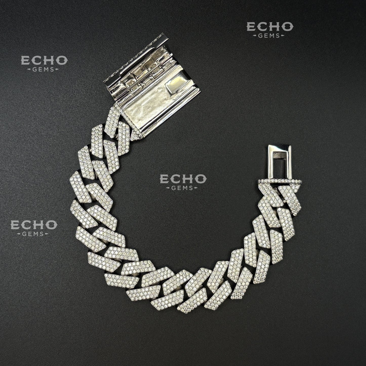 Cuban Bracelet – Solid 925 Sterling Silver | 6mm to 20mm | Classic Iced Out Chain | Luxury Hip-Hop Jewelry